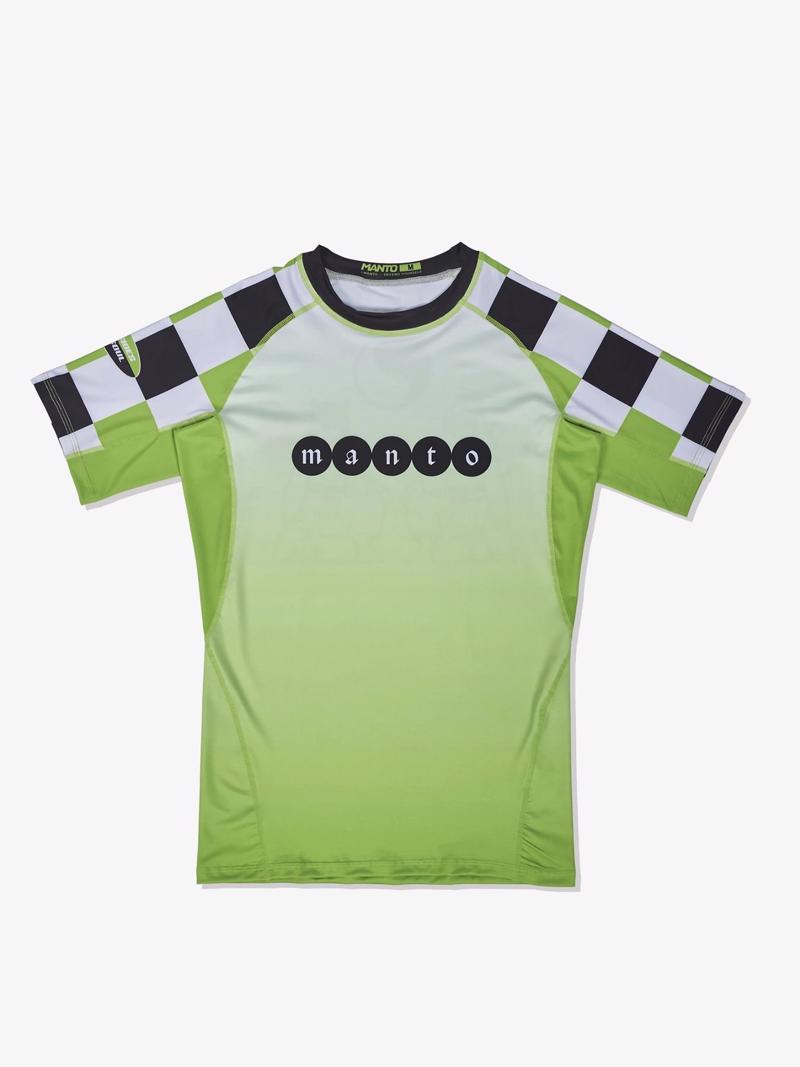 MANTO two sides RASHGUARD -green